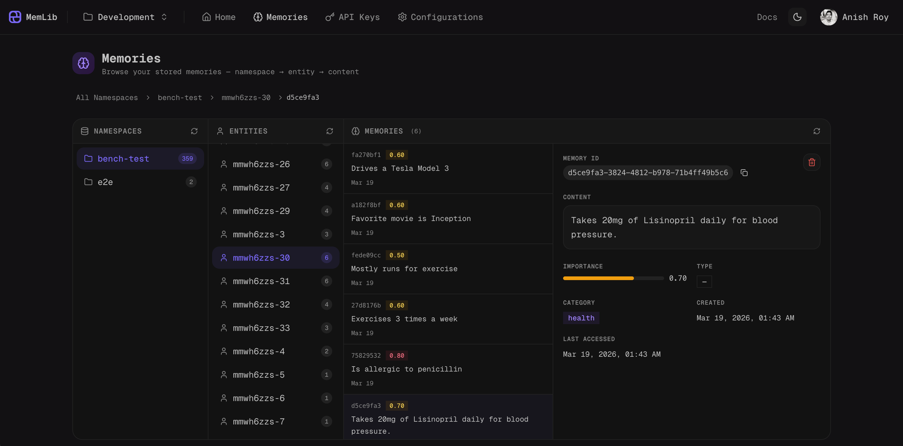 MemLib screenshot